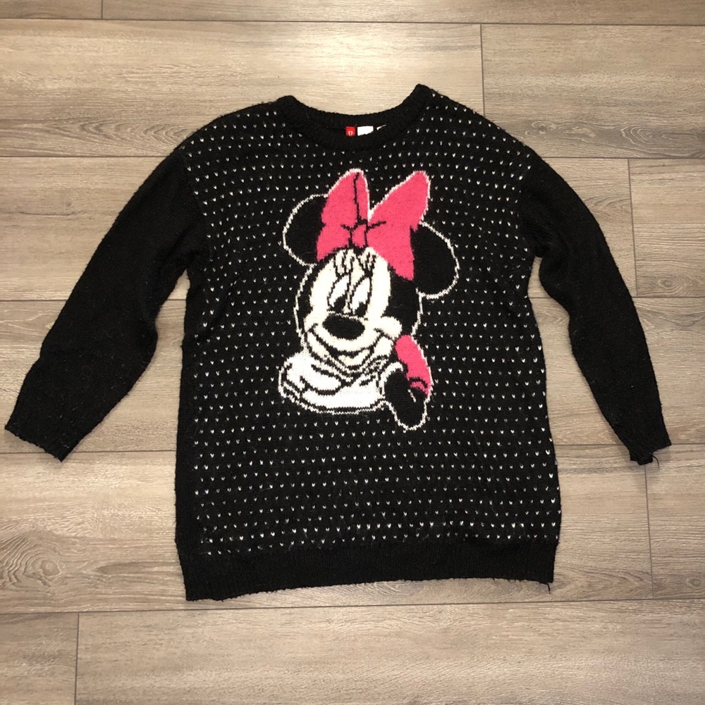 H&M Minnie Mouse oversized sweater